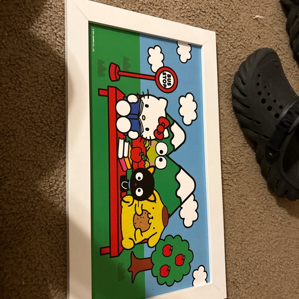 Sanrio Hello Kitty Wall Art - Red, Green, Blue